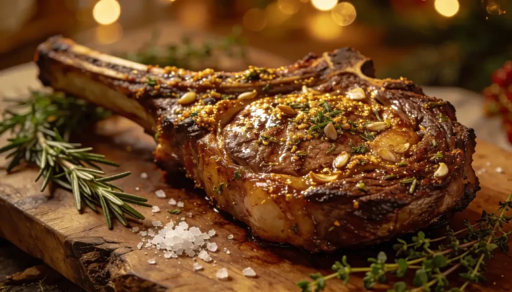 אנטריקוט שלם בתנור – צלייה איטית עם עשבי תיבול
